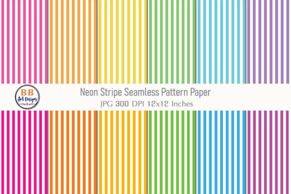 Download Neon Stripes Seamless Pattern Paper JPG - Pattern paper Collection