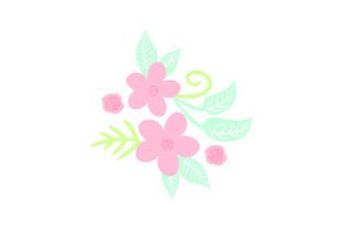Download Purple Flowers Embellishment - Light Colors - Premium Resources