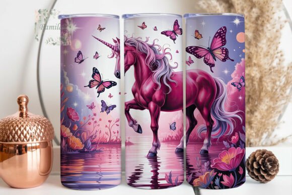 Download Magical Unicorn Butterfly Glitter 20oz T - Unicorn butterfly Collection