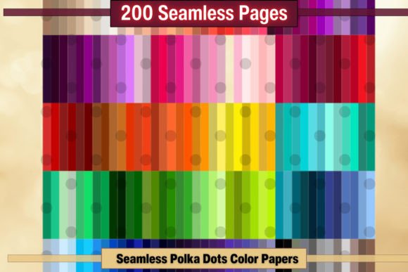 Download Seamless Polka Dots Pattern Papers - Pattern paper Collection