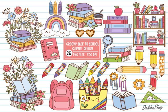 Download Kawaii Back to School PNG School Clipart - School clipart Collection